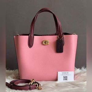 C8561 - Coach Willow Tote 24 in Colorblock
